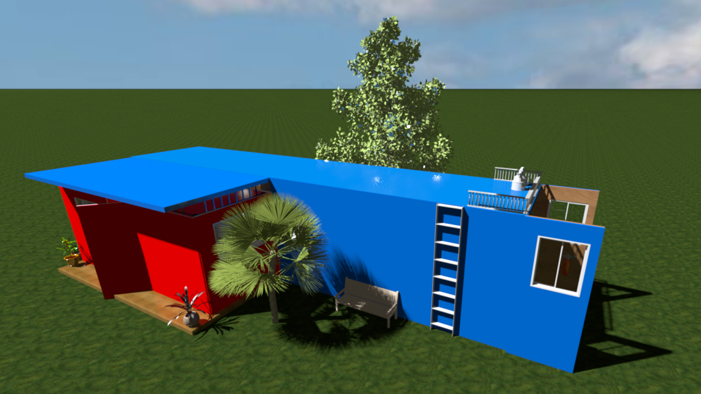 Sweet Home 3D Forum - View Thread - 40ft HICUBE Container Concept 