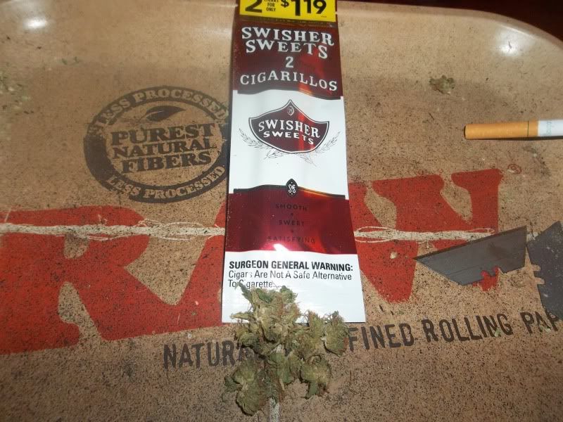 swisher sweets foil wraps Rollitup