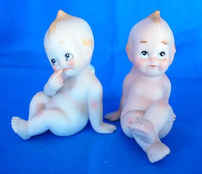  Cute Babies on This Is A Listing For A Very Cute Pair Of Kewpie Baby Figurines