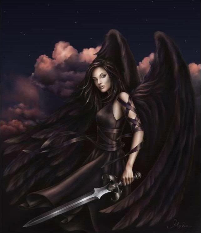 gothangel.jpg Dark angel with a sword image by sweetsexyred04