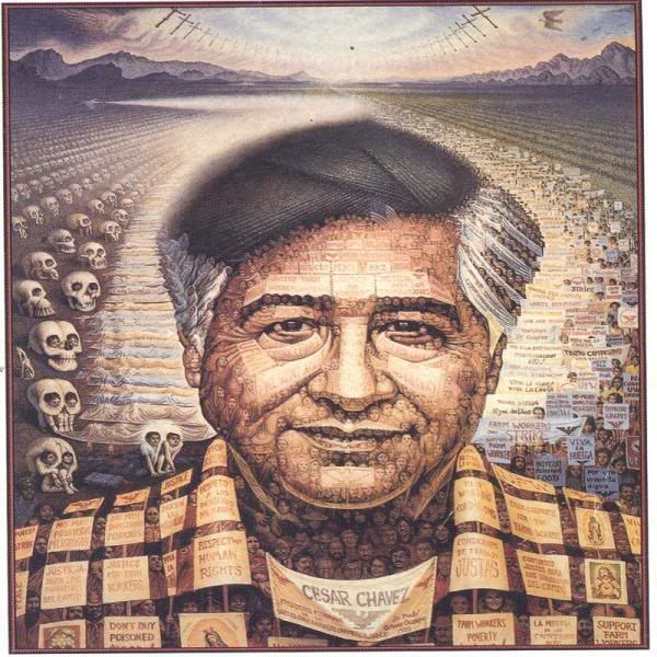 Cartoon Cesar Chavez