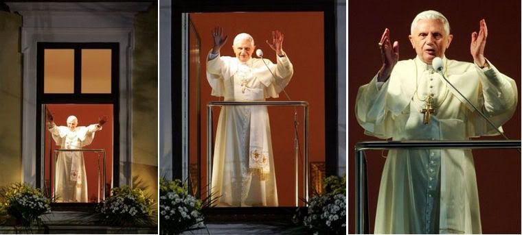 pope benedict window Pictures, Images and Photos