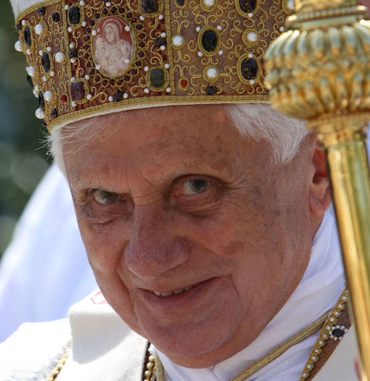 benedict xvi portrait. Pope Benedict XVI
