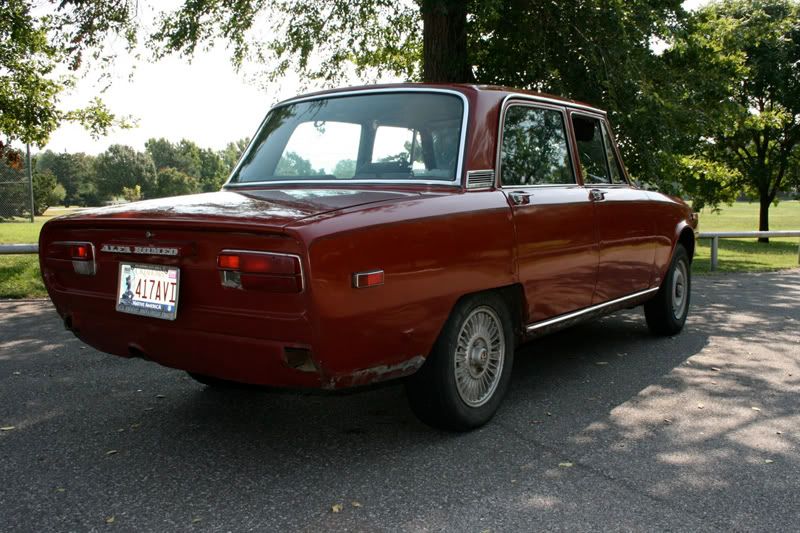 For Sale 74 Berlina Project Driver For Sale In Okc Alfa