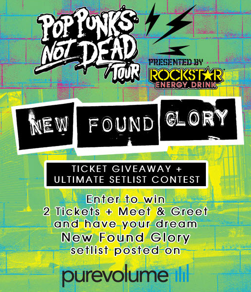 Win New Found Glory Tickets, Meet the Band and Create Your Ultimate Setlist