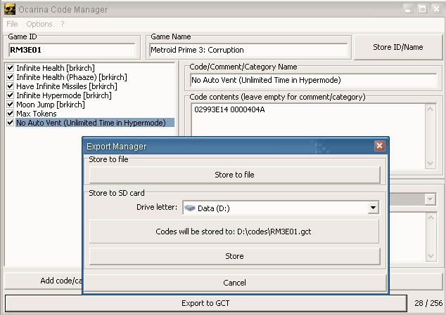 How To Install Ocarina Cheat Code Manager Download