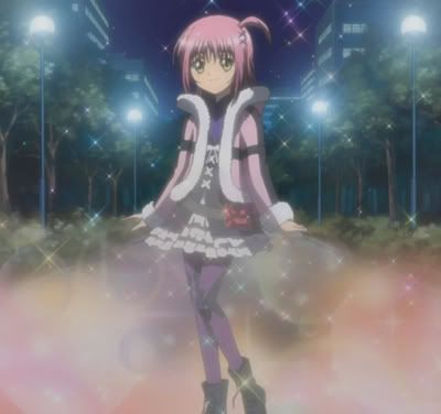 pink hair anime character. Amu(Pink haired) and Utau
