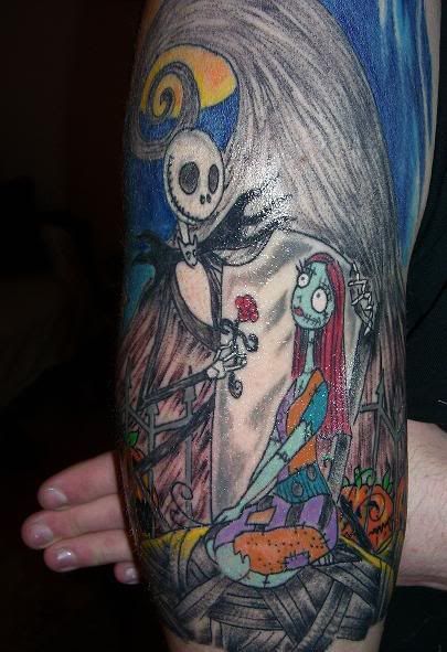 Nightmare before Christmas Tattoos Nightmare before Christmas Tattoos 1