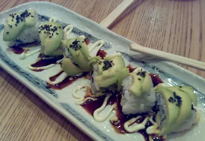 Sushi Zanmai Caterpillar Roll