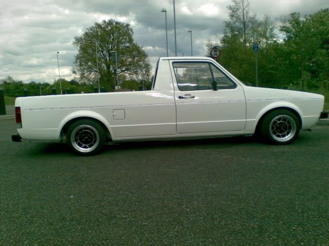 For Sale Mk1 caddy white resprayed Slammed VZi Europe's largest VW