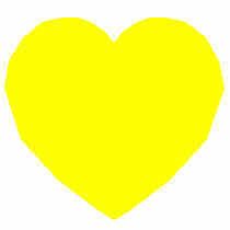 heart-yellow.jpg yellow heart image by BafoonLiza