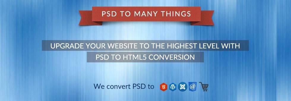 PSD To HTML5 (c) Prystino psd to responsive html5