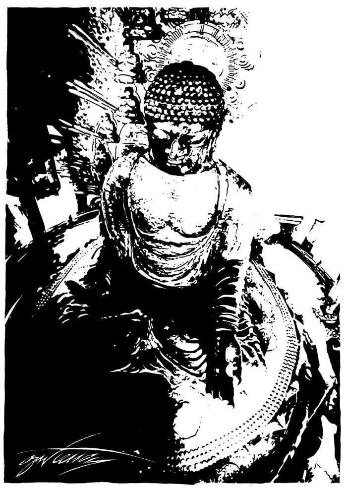 ink art buddah Pictures, Images and Photos 