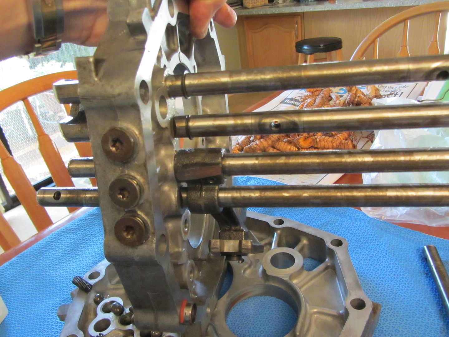 AX 15 Interlock pins/plugs and shift rail photo tutorial