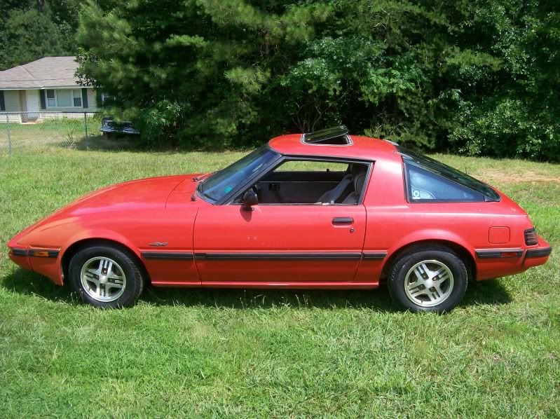 1985 Mazda RX7 GS Engine: 12A Carb'd. Transmission: 5-speed. Drivetrain: RWD