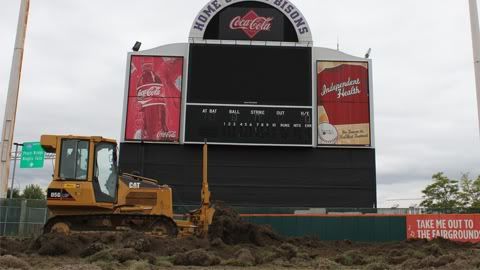 Close of the Scoreboard as it once was