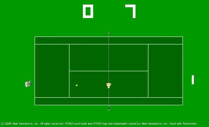 Roddick Pong 2D