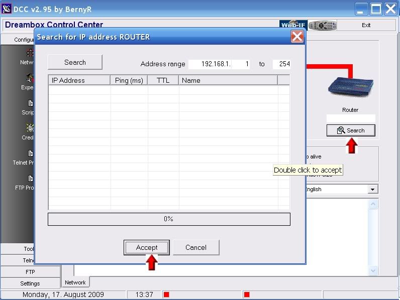 Dreambox Ip Address