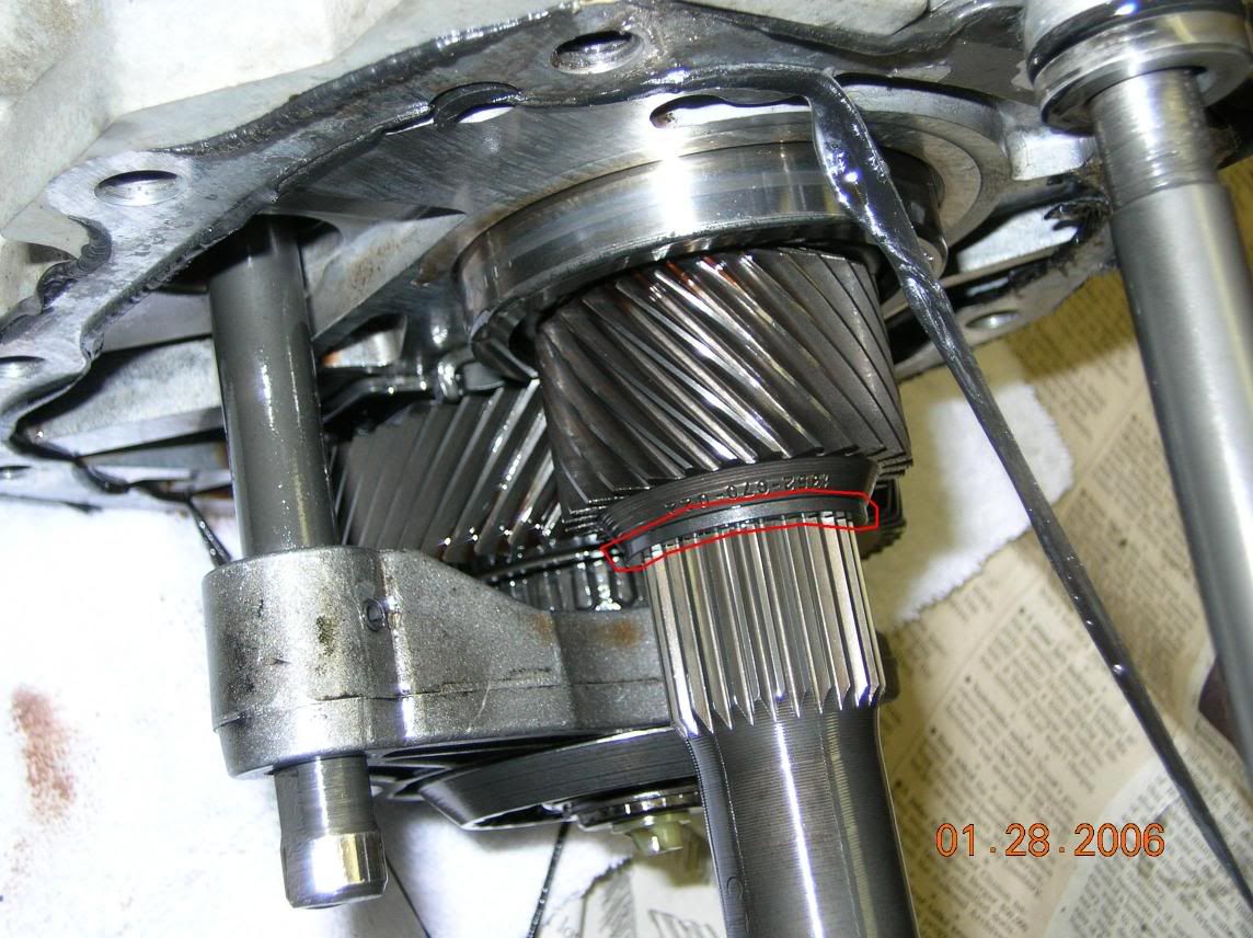 5th gear gone? snap ring???? T5 Ford Mustang Forums