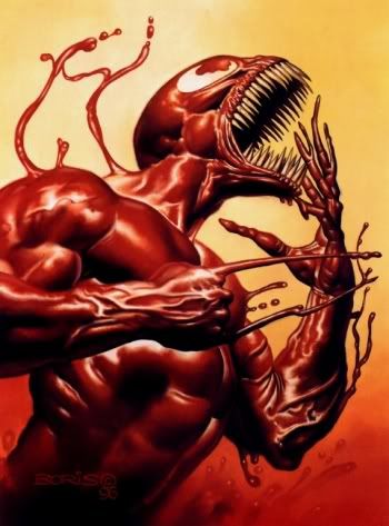 Imagine Carnage and Venom in prison and the massacre that ensues.