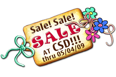 CSD Sale!