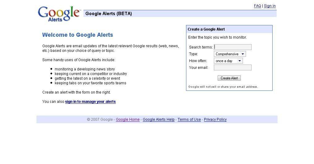 GoogleAlertSignUp