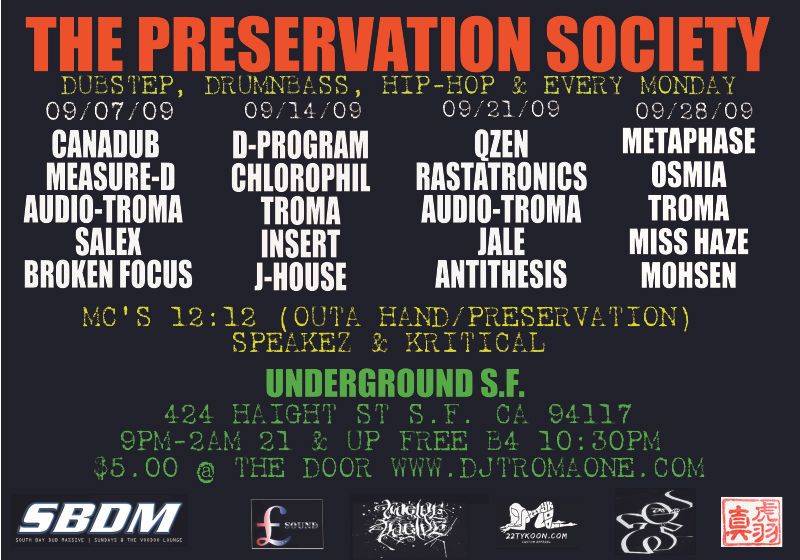 Preservation September