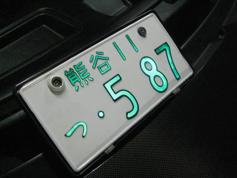 JDM Illuminated License Plate with Light Frame Page 2 HondaTech
