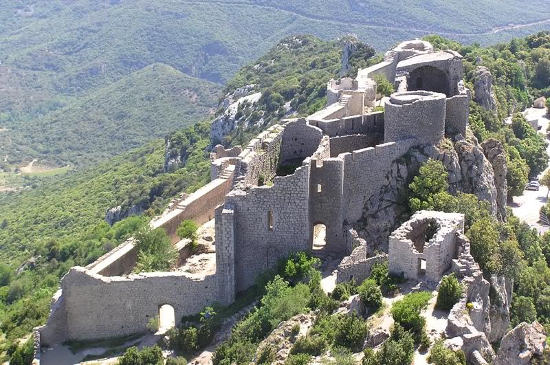 Peyrepertuse, Chateau Cathare Pictures, Images and Photos