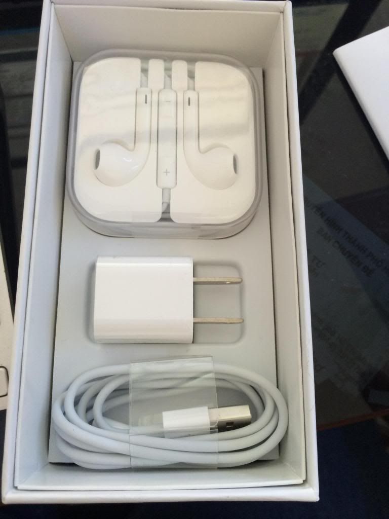 iphone 5 16gb máy mới 100% giá rẻ người nhà xách tay về giá sốc 8tr500 quốc tế - 1