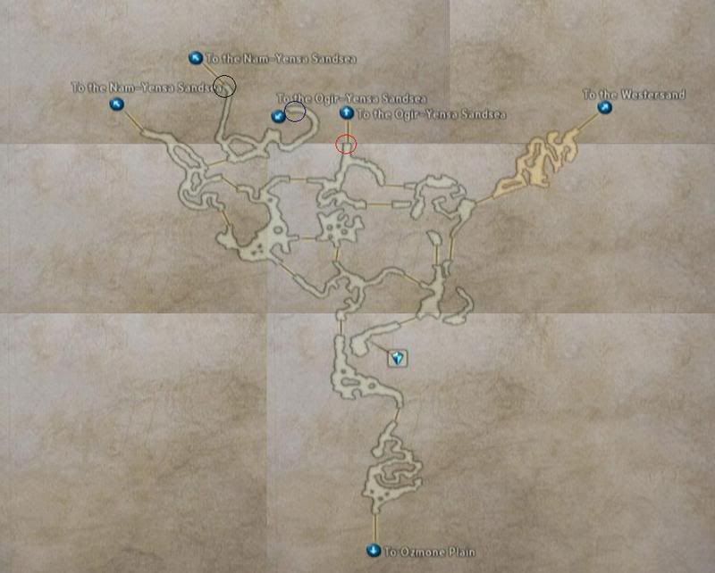 Zertinan Caverns Map