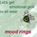 emotional girls wear mood rings icon