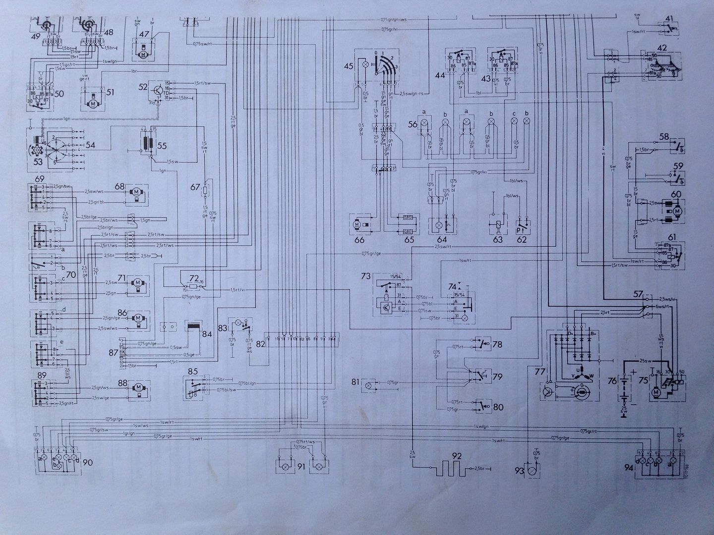 280TE or 280E wiring diagram? - Mercedes-Benz Forum