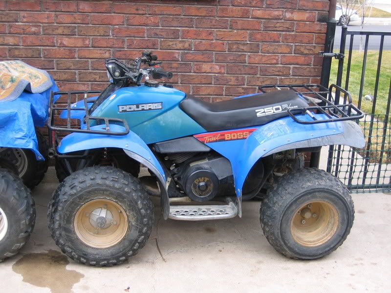 polaris 250 atv. old 1986 Polaris 250 TB.