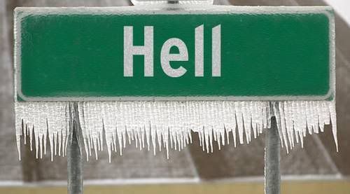 Hell, Michigan Sign Pictures, Images and Photos