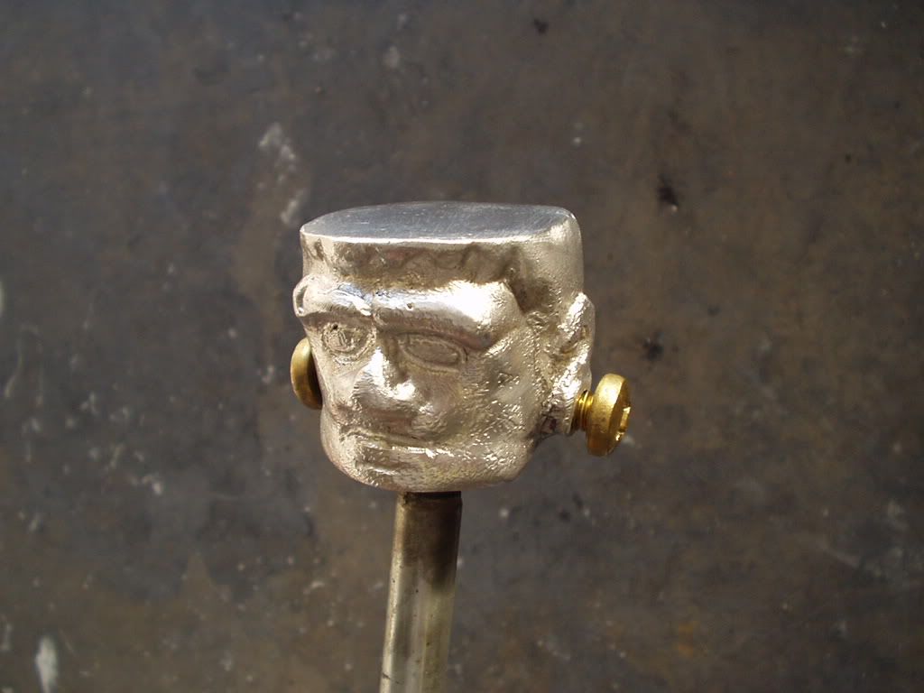 My homemade shift knob...Frankenmetal! The H.A.M.B.