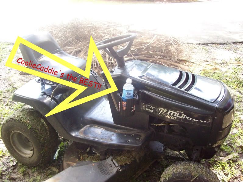 LAWNMOWER MOWER NO SPILL DRINK CUP HOLDER 2WAY SWIVEL!! eBay