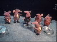 the clangers photo clang clangers the20clangers20line20up20for20a20dajpg