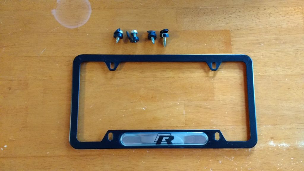 Golf R License Plate Frame 20/shipped VW Vortex Volkswagen Forum
