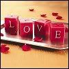 Love, candles