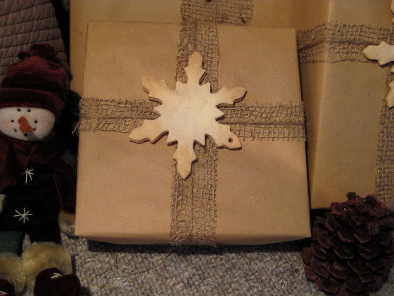 lindapendante dreams Rustic Christmas Gift Wrapping