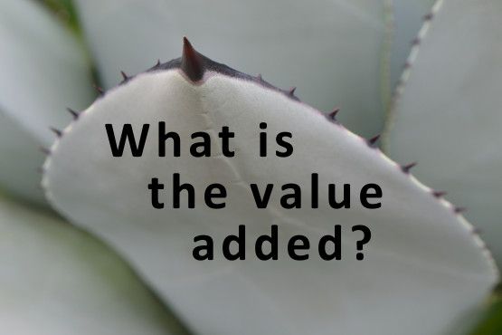 What is the value added?