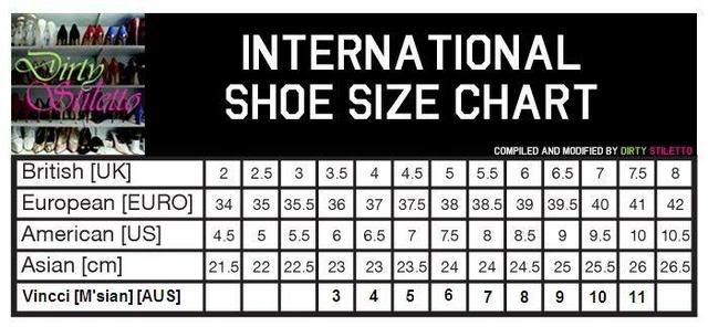 Nine West Dress Size Chart