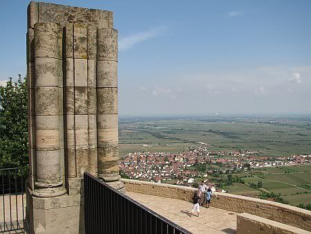 View from  Castle Hambach