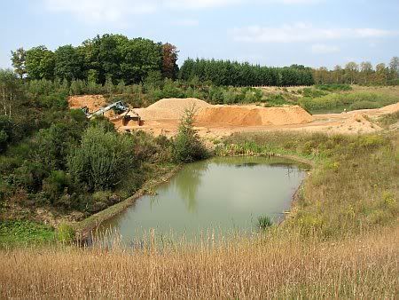 Gravel Mining north of Bad Hoenningen