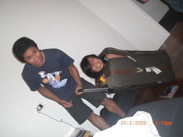 haha getting wheeled around