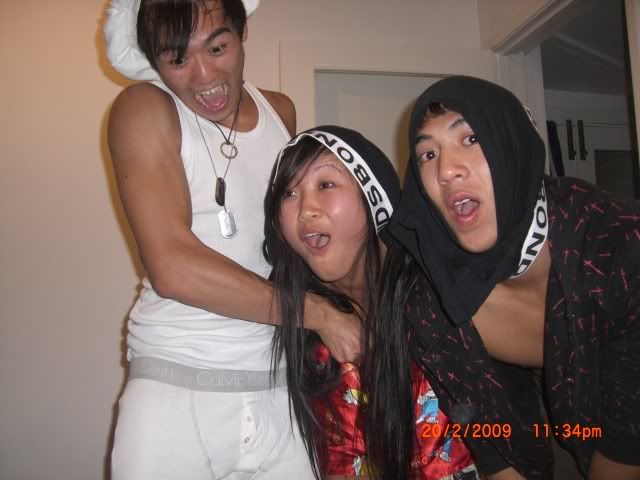 haha I told them to pick me up by the boxers not knowing that it'll give me such a huge wedgie!