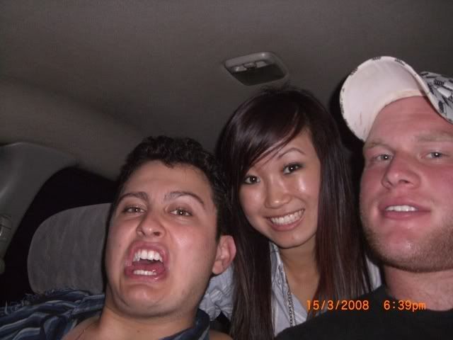 In the carrr before we brooooom broooom!