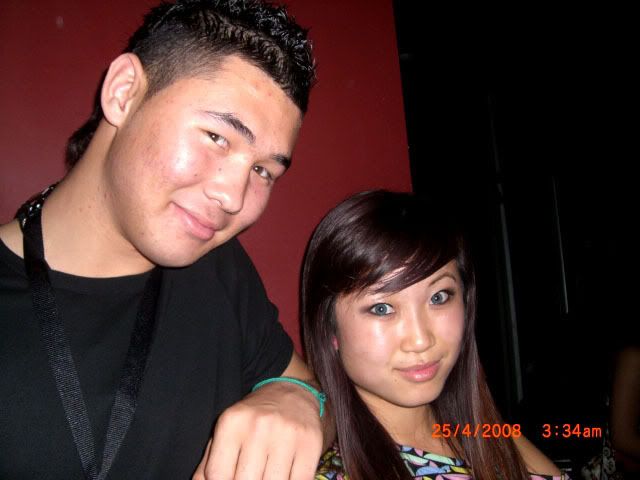 Hahahha what a youngen! but still can't believe he's not one bit asian at all....no way bro! lmfao