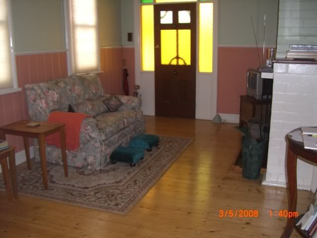 The living room